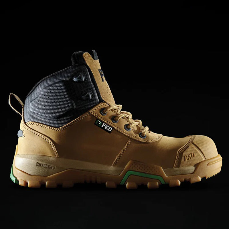 FXD - WB-2 Nitrolite Mid Cut Work Boot_Wheat