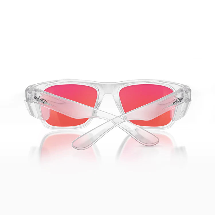SafeStyle - Fusions Clear Frame/Mirror Red Polarised UV400_FCRP100