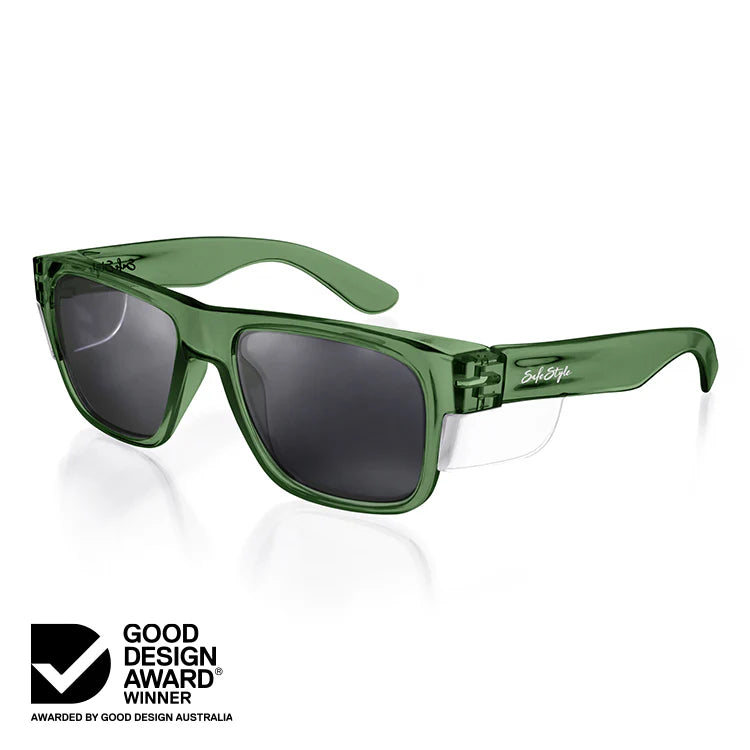 SafeStyle - Fusions Green Frame /Polarised UV400_FGRP100