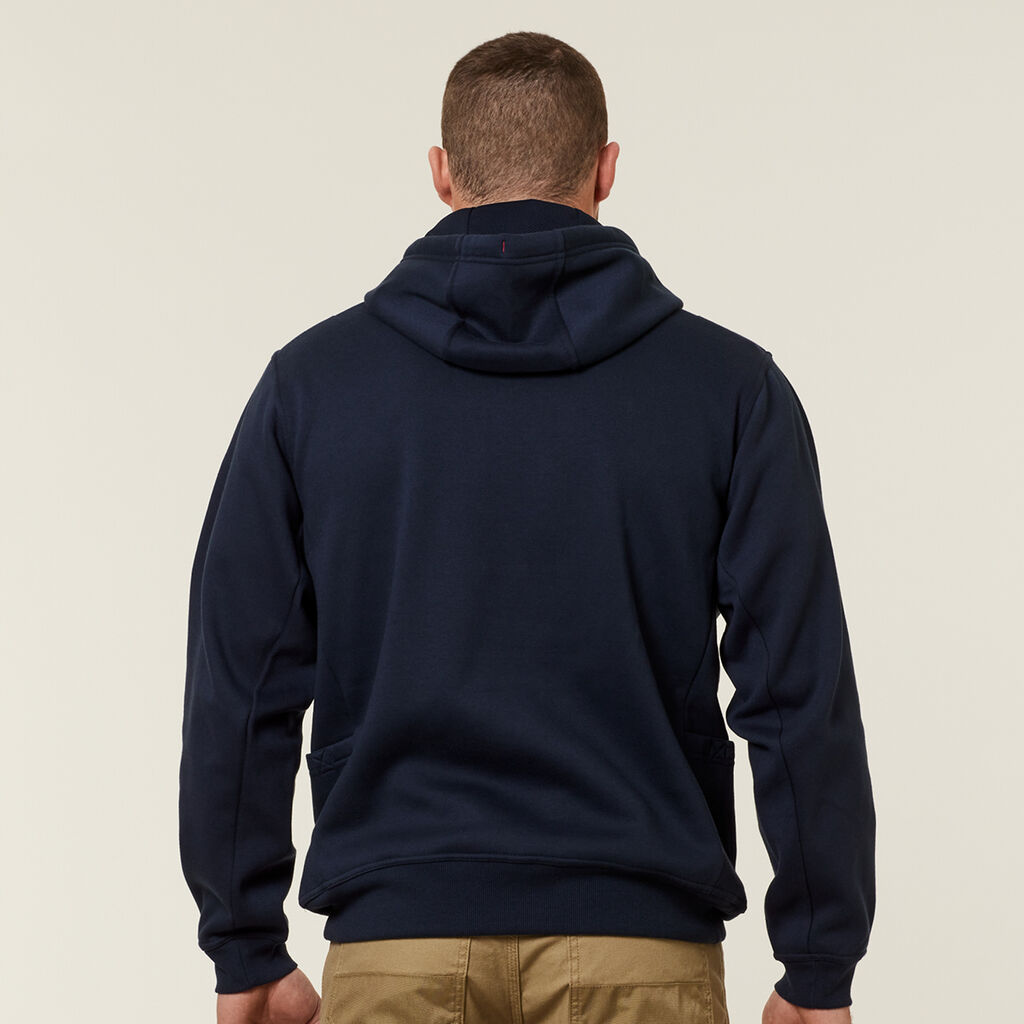 Hard Yakka - PLAIN FLEECE HOODIE_Navy - Y19326
