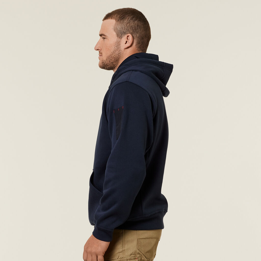 Hard Yakka - PLAIN FLEECE HOODIE_Navy - Y19326
