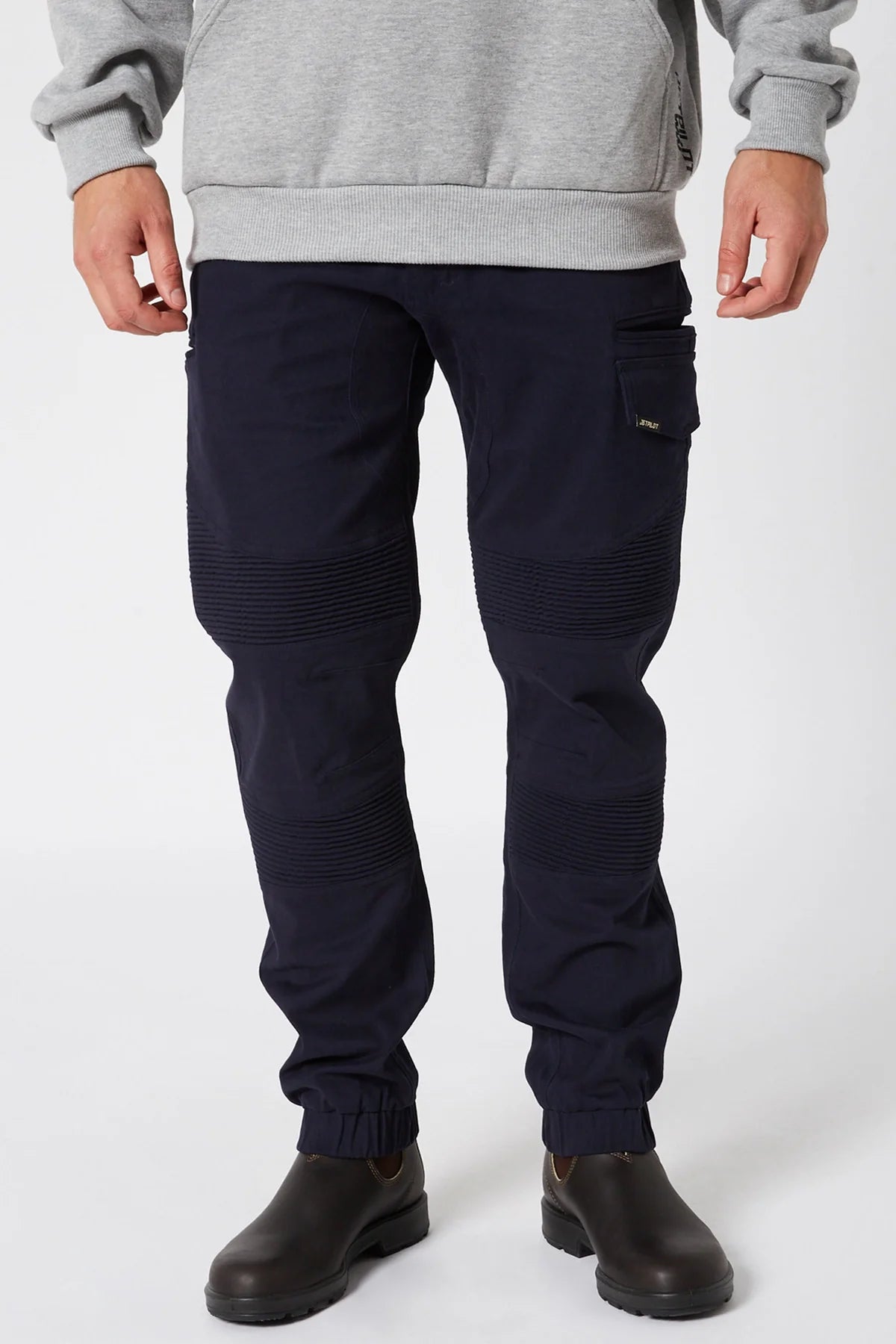 Jet Pilot - FUELED CORRUGATED STRETCH PANT-Navy_JPW28