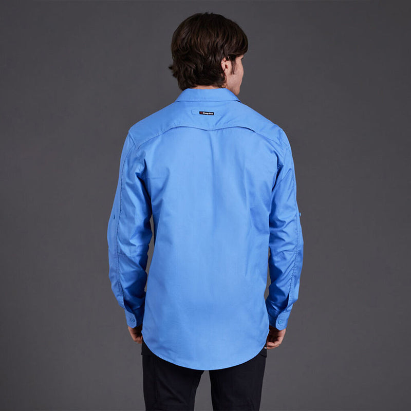 King Gee - WORK COOL 2 LS.SHIRT_Sky Blue - K14820