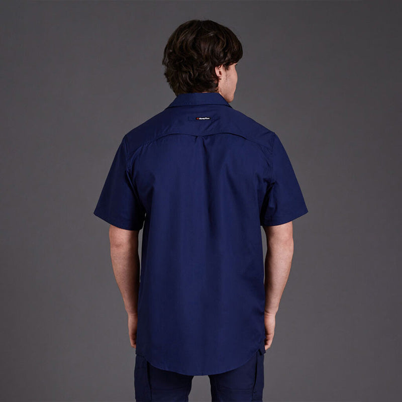 King Gee - WORKCOOL 2 SS SHIRT_Navy - K14825