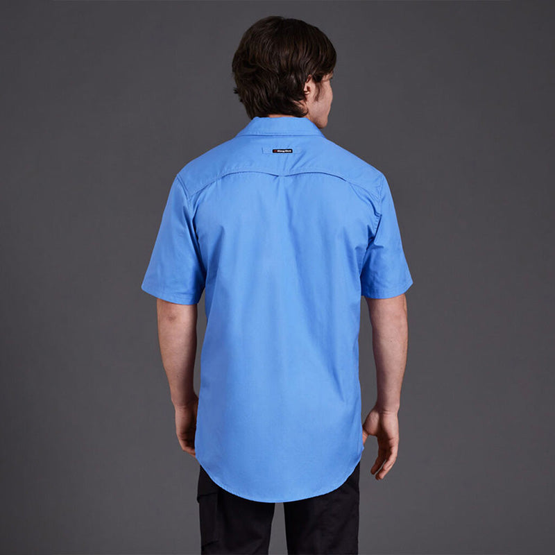 King Gee - WORKCOOL 2 SS SHIRT_Sky Blue - K14825