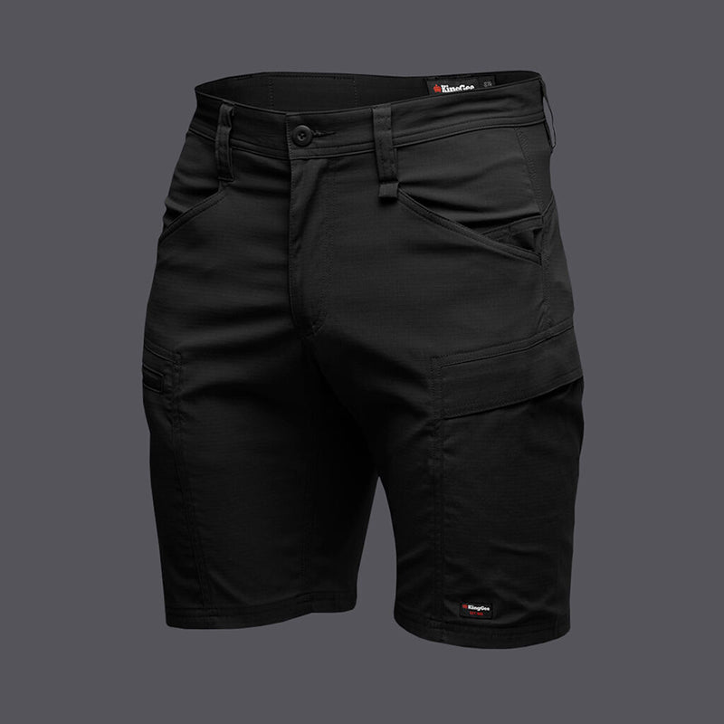 King Gee - DRYCOOL CARGO SHORT_Black - K17013