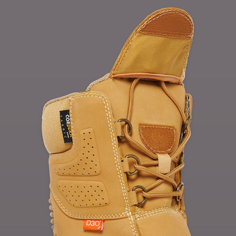 KingGee-BENNU RIGGER -Lace & Zip 8in_Wheat - K27173