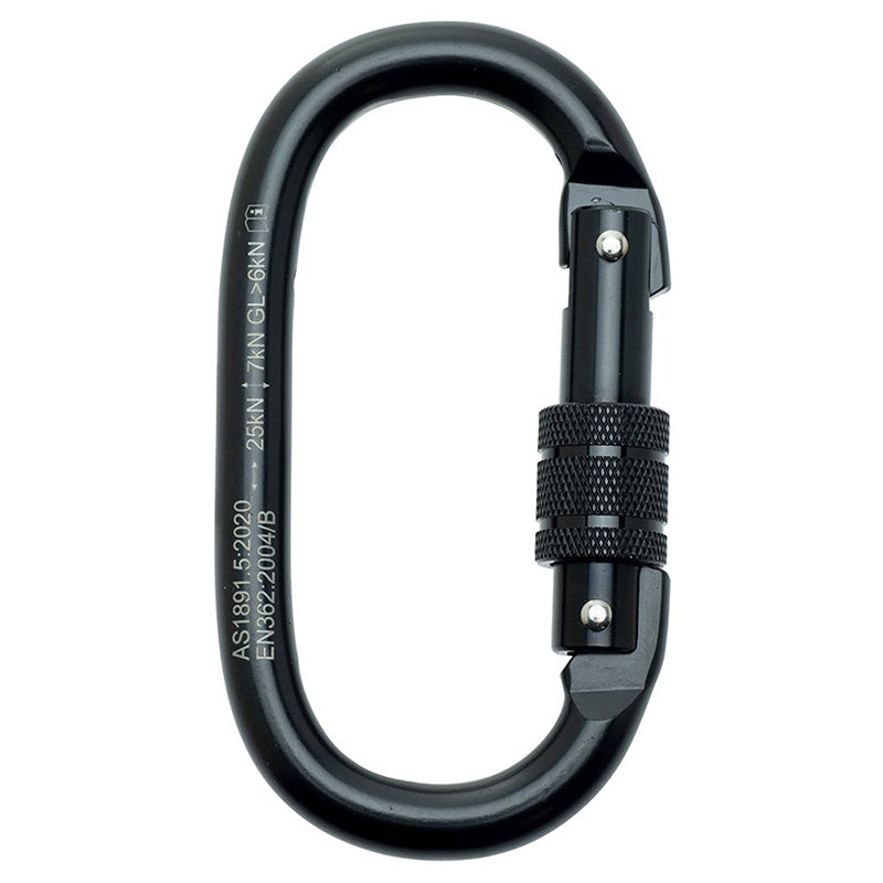 Karabiner - Screw Gate Steel Alloy 18mm