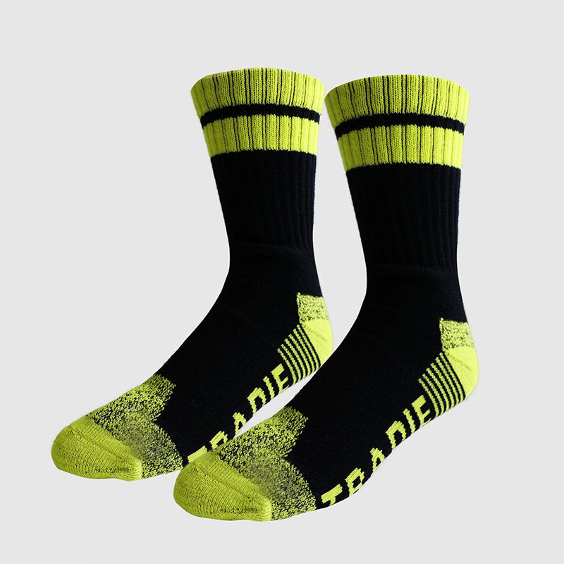 Tradie Mens 3pk Acrylic Crew Sock