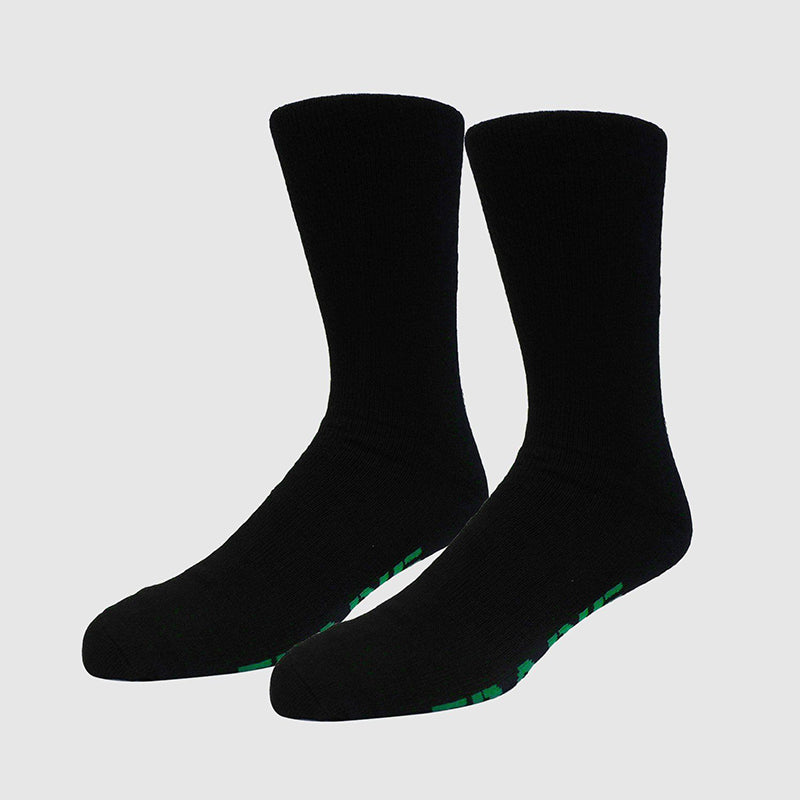 Tradie Mens 2pk Bamboo Sock_Black - M22559SJ -Black