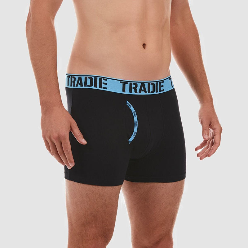 Tradie Mens Man Front Trunk PCFA_Black - MJ1621SK-Black/Blue-PCFA