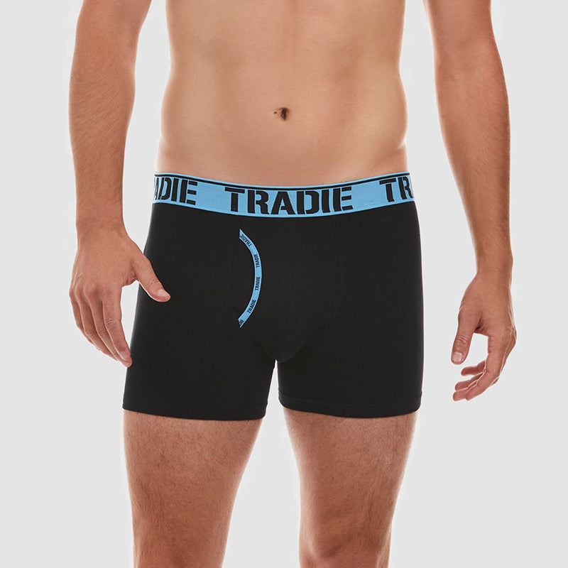 Tradie Mens Man Front Trunk PCFA_Black - MJ1621SK-Black/Blue-PCFA