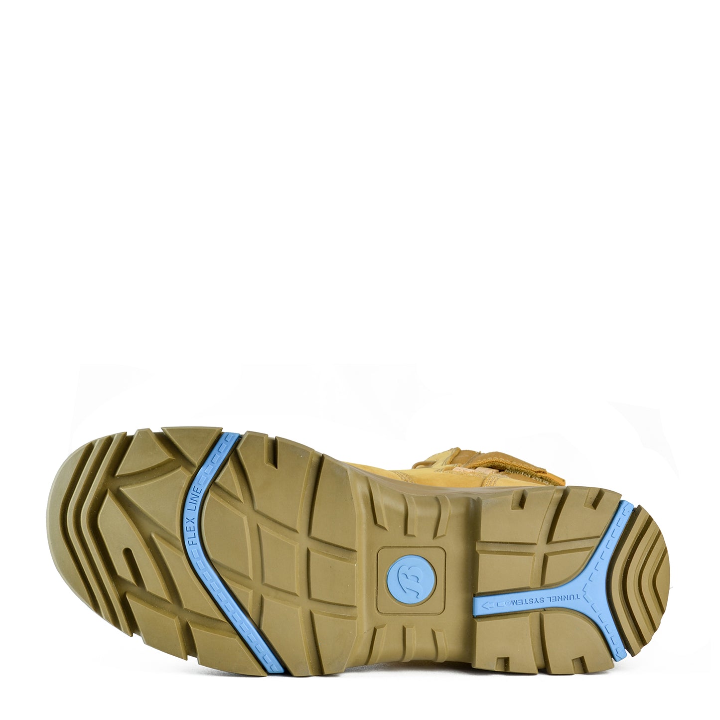 BATA - MARTO - HIGH LEG ZIP SIDED WHEAT BOOT PU/RUBBER_804-87046