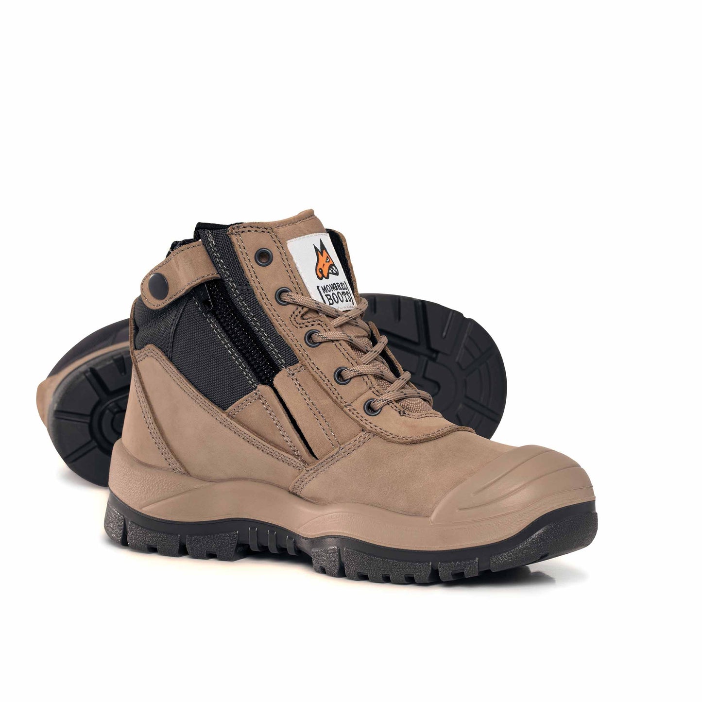 Mongrel - Zip Sided Safety Boot Bump Cap_Stone - 461060