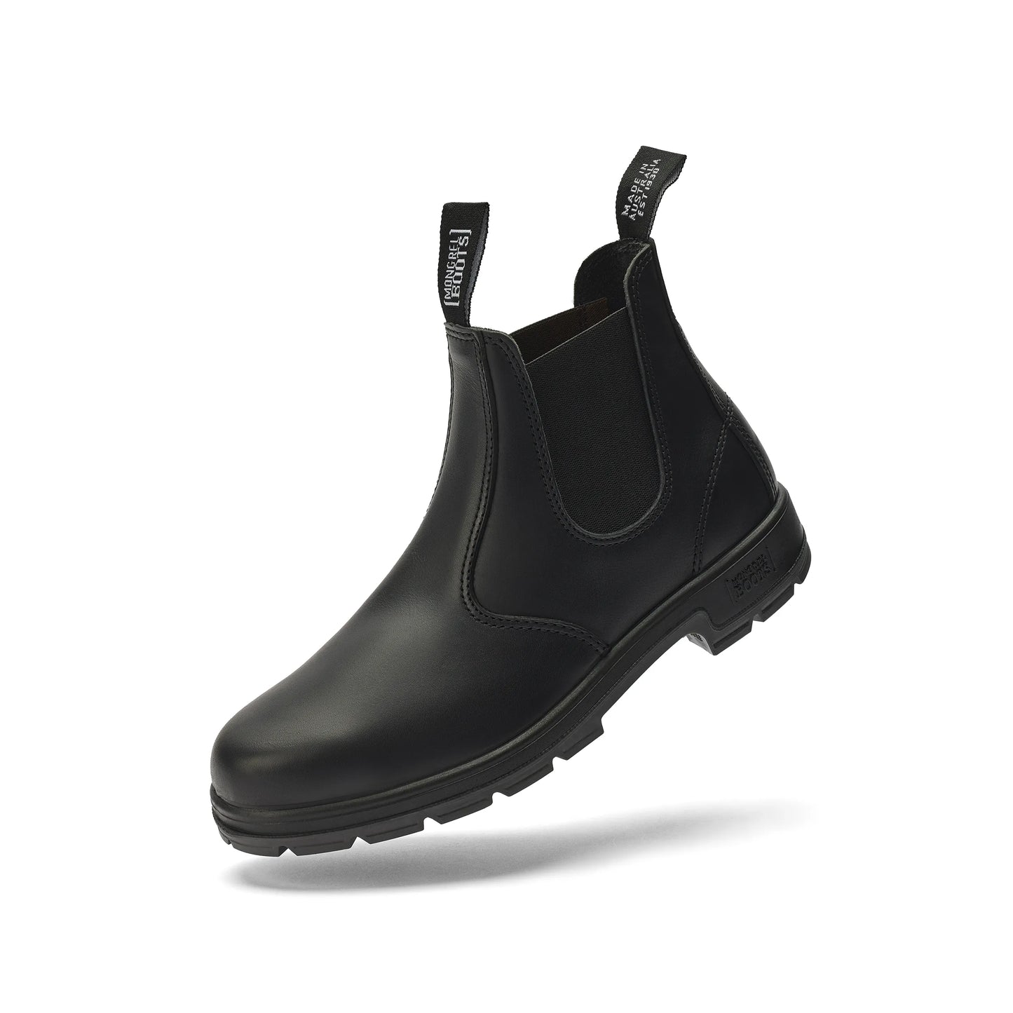 Mongrel - K9 Non-Safety Elastic Sided Boot-Black Oil Kip_K91020