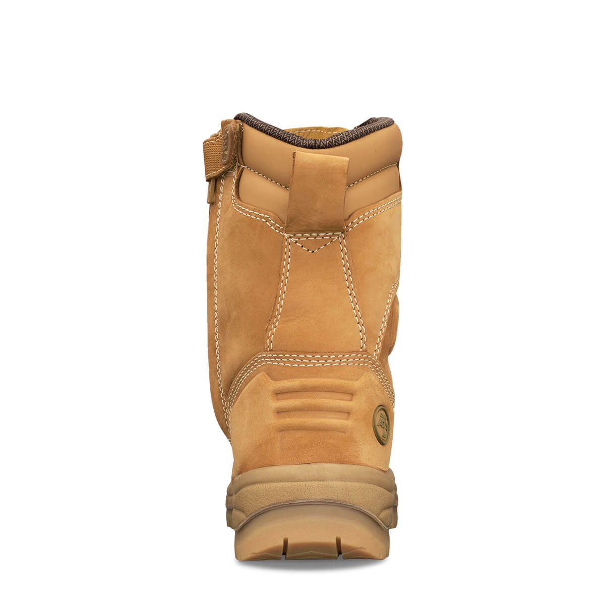 Oliver - Lace Up Zip Side Boot Wheat Scuff - 55385