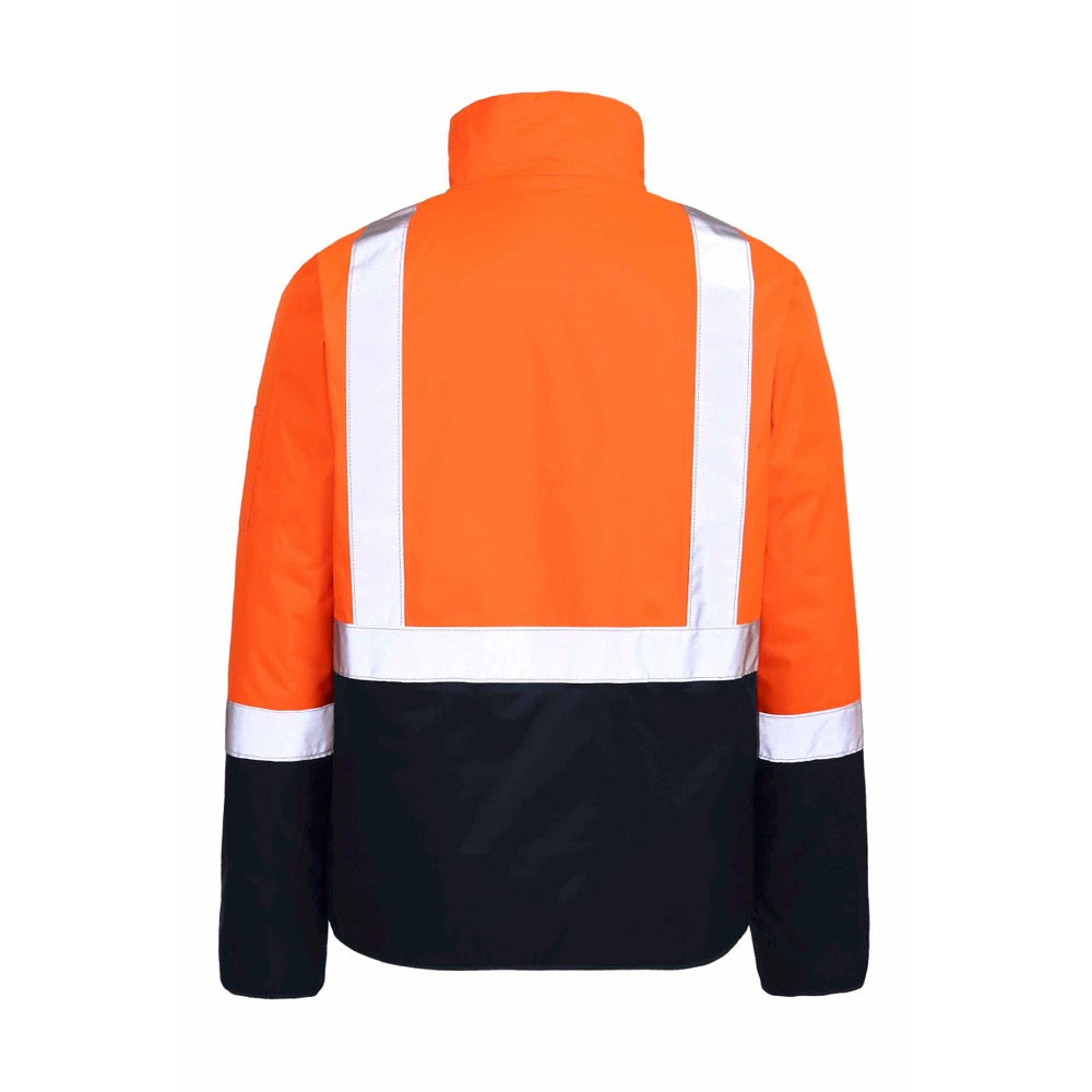 Rainbird - ADULTS PILOT JACKET WITH TAPE-FLUORO ORANGE/NAVY_8580