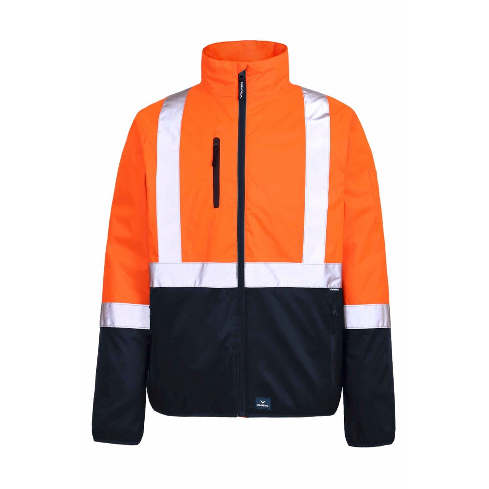 Rainbird - ADULTS PILOT JACKET WITH TAPE-FLUORO ORANGE/NAVY_8580