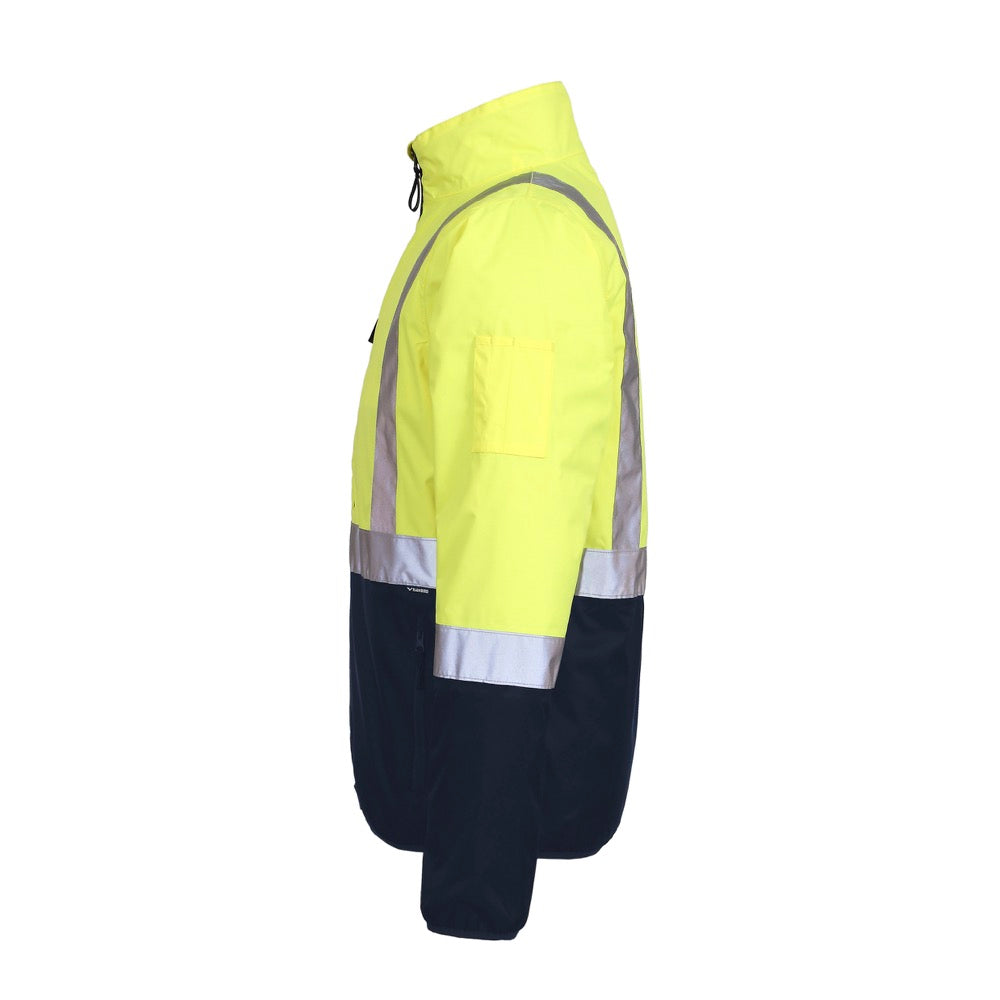 Rainbird - ADULTS PILOT JACKET WITH TAPE-FLUORO YELLOW/NAVY_8580