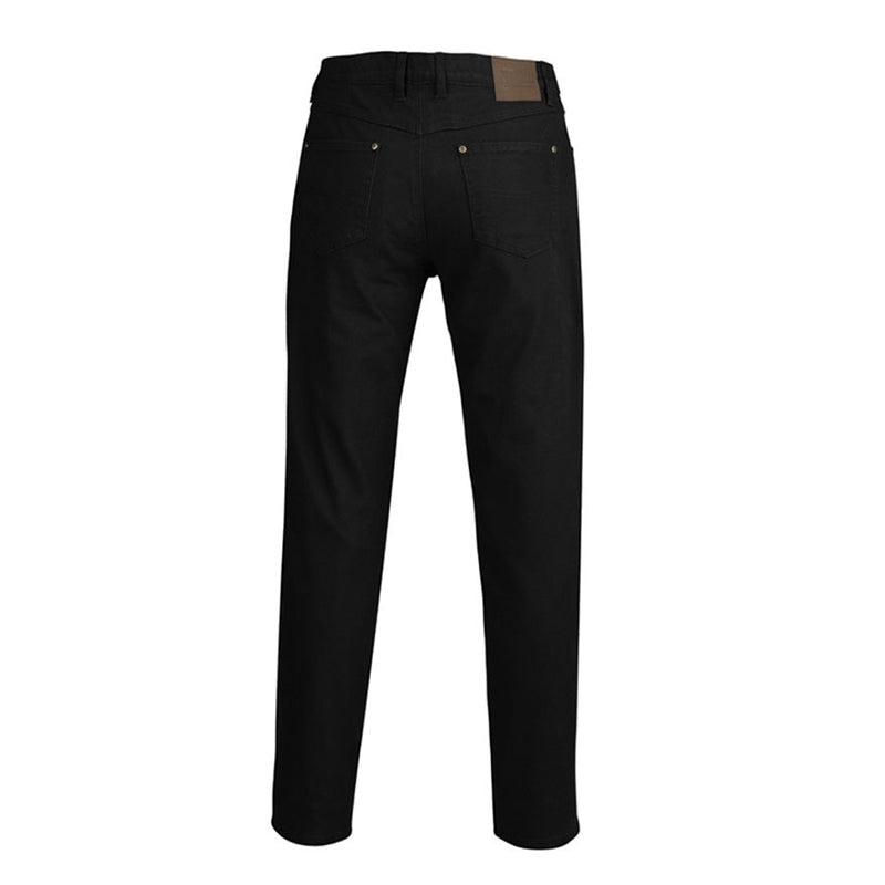 Ritemate - Pilbara Mens Cotton Stretch Jean Black - RMPC014
