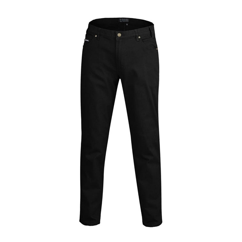Ritemate - Pilbara Mens Cotton Stretch Jean Black - RMPC014