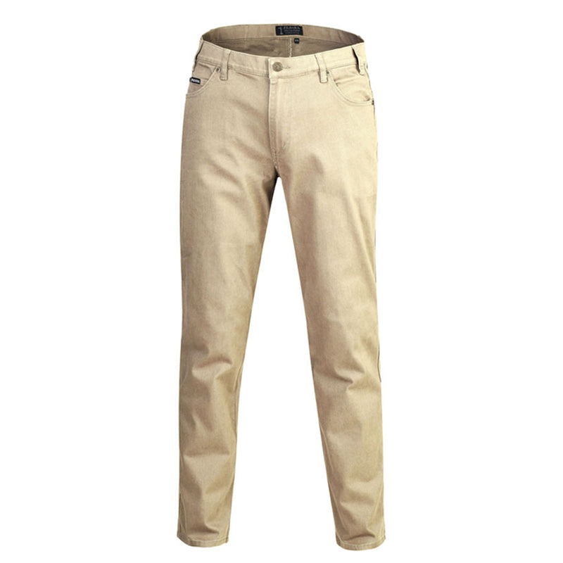 Ritemate - Pilbara Mens Cotton Stretch Jean Wheat - RMPC014