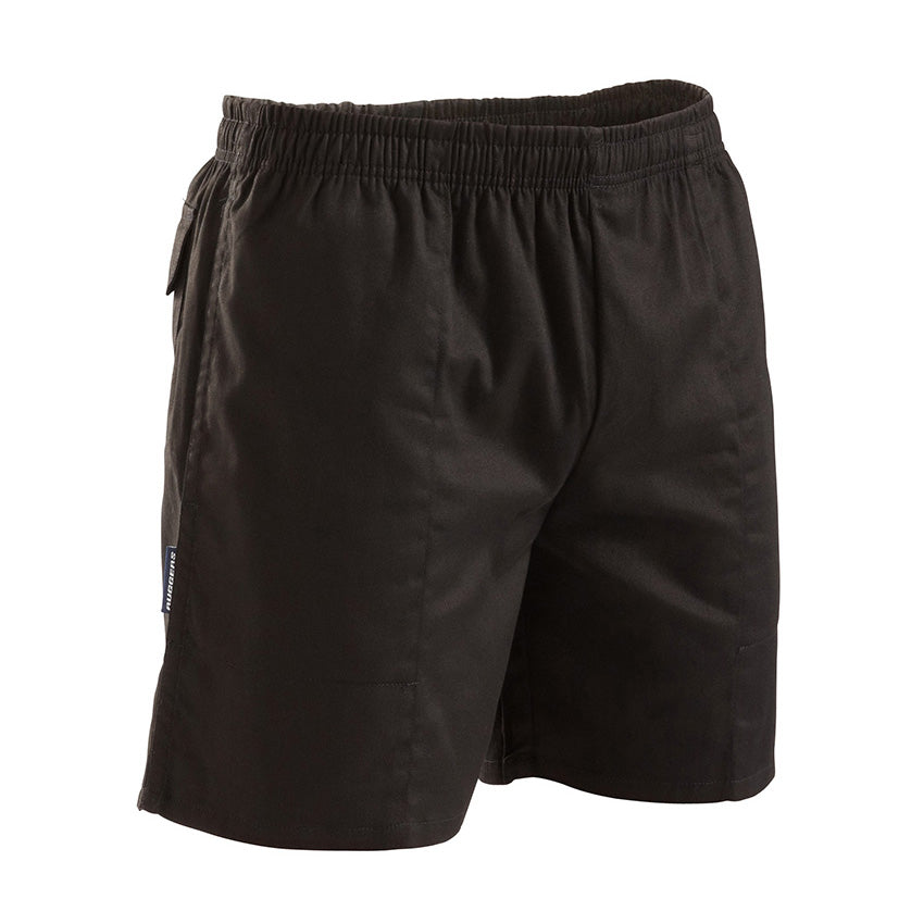 KingGee - RUGGERS Long Leg Short_Black - SE214H