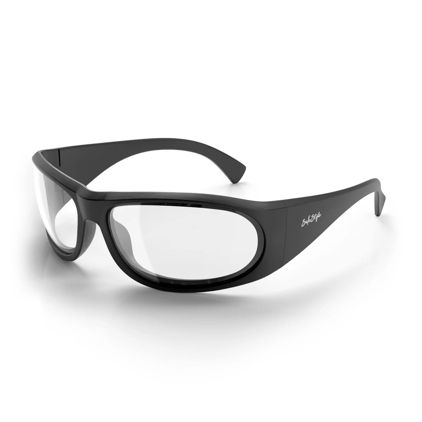 Safestyle - Sonics Matte Black Frame Clear Lens_SMBC100