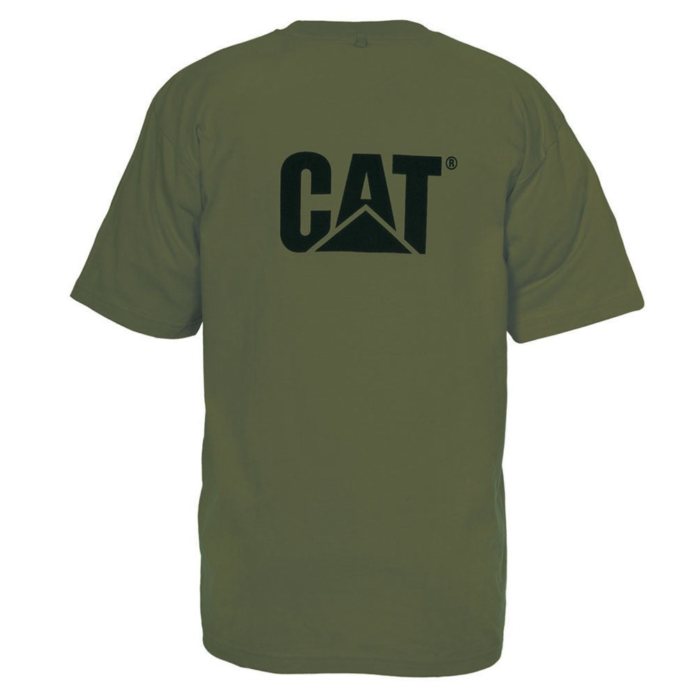 CAT - TRADEMARK TEE_Chive - W05324.12369