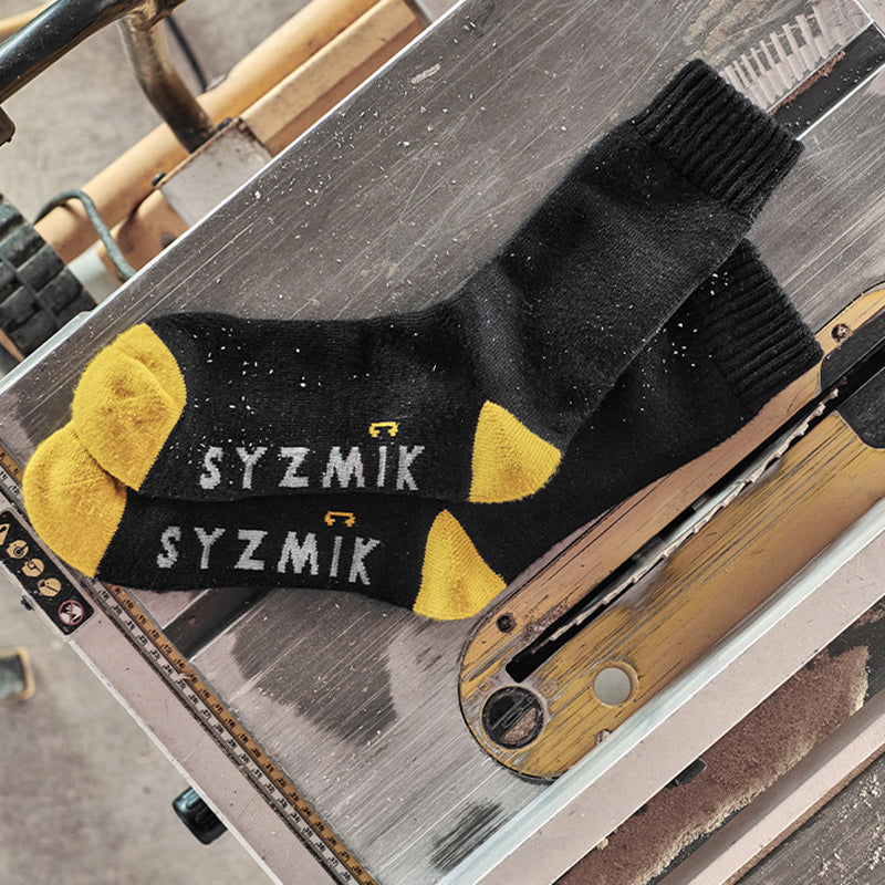 Syzmik - Bamboo Work Socks_Black - ZMSOCK3