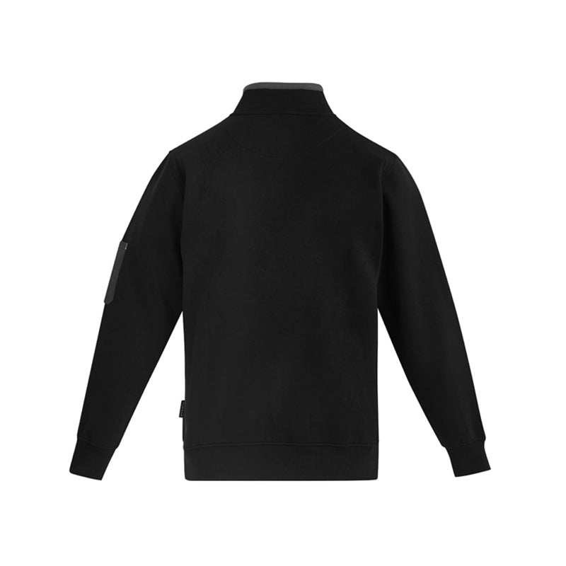 Syzmik - Unisex 1/2 Zip Pullover -BLACK -_Black - ZT366