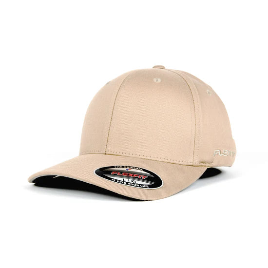 Flexfit Perma Curve Cap - Worn by the World _Khaki - 6277