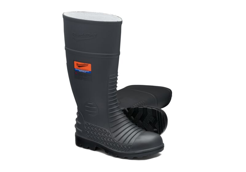 Blundstone - 024 Safety gumboot - Waterproof with Penetration resistant steel midsole_Grey - 024