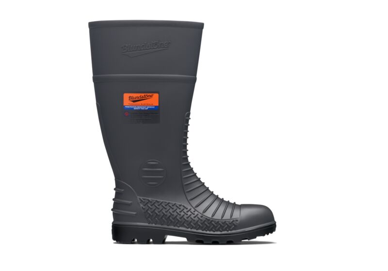 Blundstone - 024 Safety gumboot - Waterproof with Penetration resistant steel midsole_Grey - 024