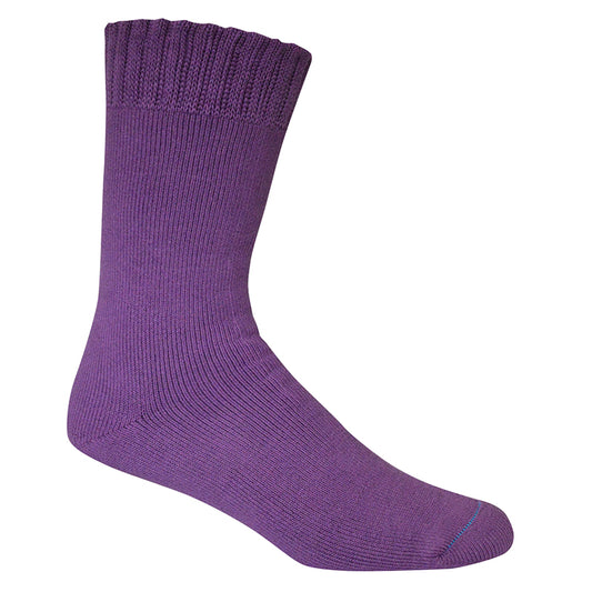 Bamboo Textiles - Extra Thick Bamboo Socks - Purple