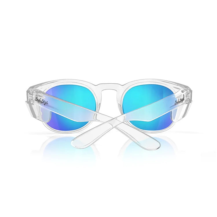 SafeStyle - Cruisers Clear Frame/Mirror Blue Polarised UV400_CRCBP100