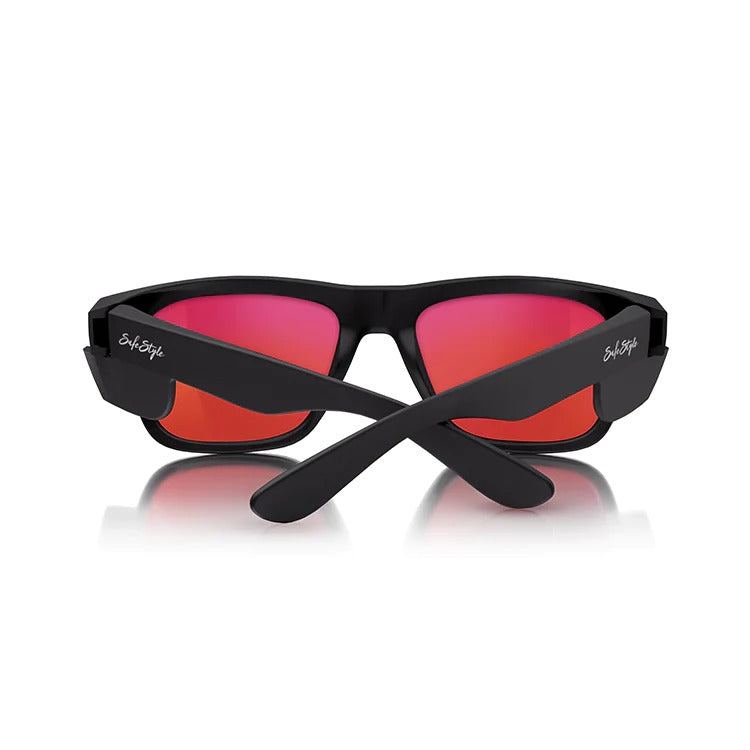 SafeStyle - Fusions Matte Black Frame/Mirror Red Polarised UV400_FMBRP100