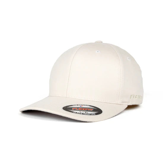 Flexfit Perma Curve Cap - Worn by the World _Bone - 6277