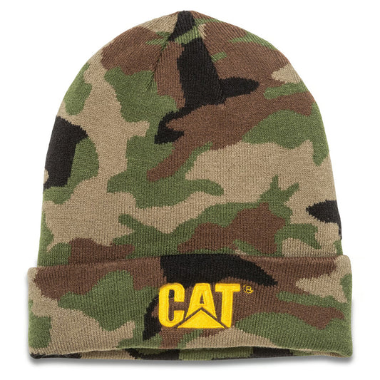 CAT - TRADEMARK CUFF BEANIE_Woodland Camo - 1120117.11093