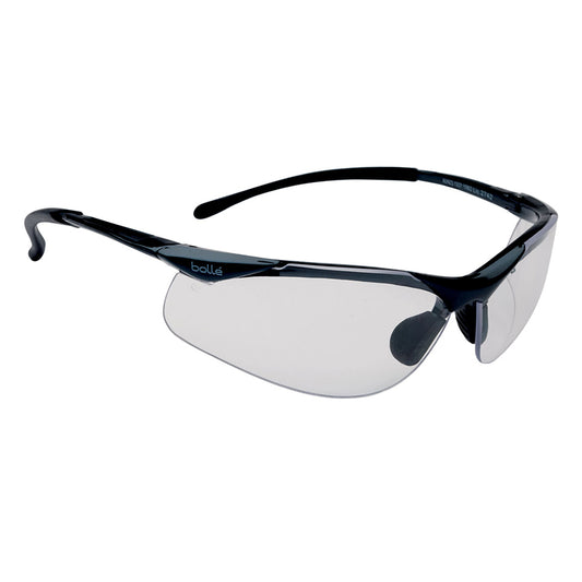 BOLLE - CONTOUR Dark Gun Frame PLATINUM AS/AF Clear Lens - 1615501