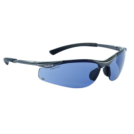 BOLLE - CONTOUR Dark Gun Frame PLATINUM AS/AF Smoke Lens - 1615502