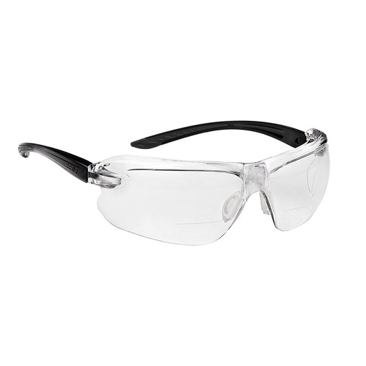 BOLLE - IRI-s DIOPTER Black/Grey Temple AS/AF Clear Lens +1.0 - 1671001