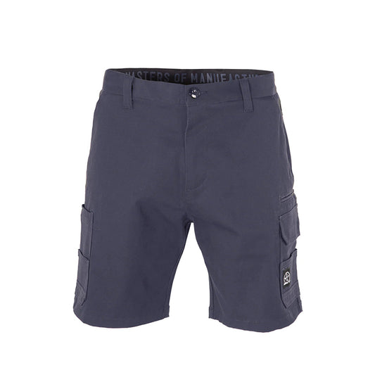 UNIT - DEMOLITION SHORTS - Stretch Cotton Cargo Shorts_Navy - 171117007
