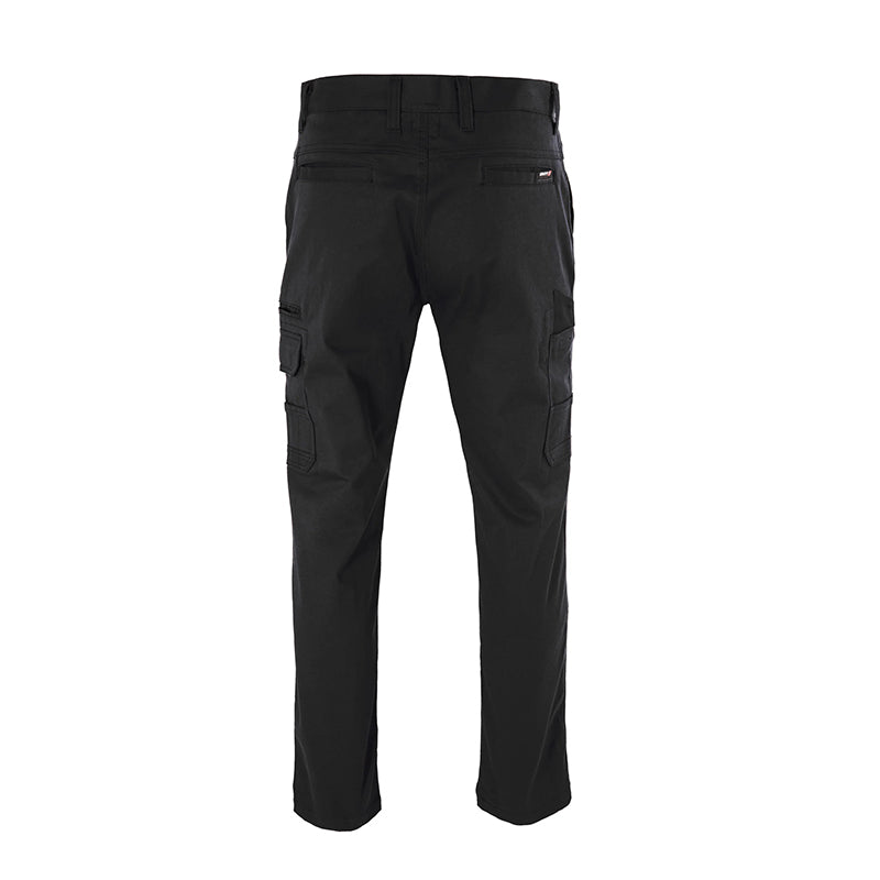 UNIT - DEMOLITION PANTS - Stretch Cotton Cargo Work Pants_Black - 171119002