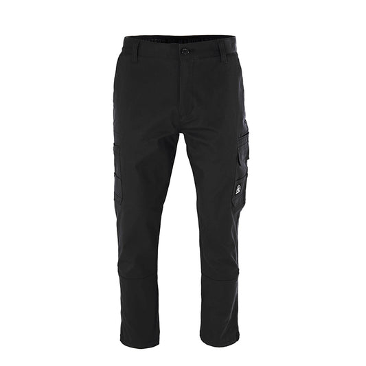 UNIT - DEMOLITION PANTS - Stretch Cotton Cargo Work Pants_Black - 171119002