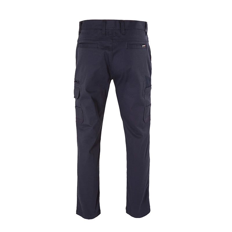 UNIT - DEMOLITION PANTS - Stretch Cotton Cargo Work Pants_Navy - 171119002