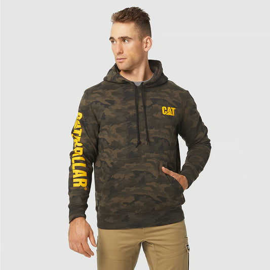CAT - TRADEMARK BANNER HOODED SWEAT_Night Camo (11790) - 1910709.NCO