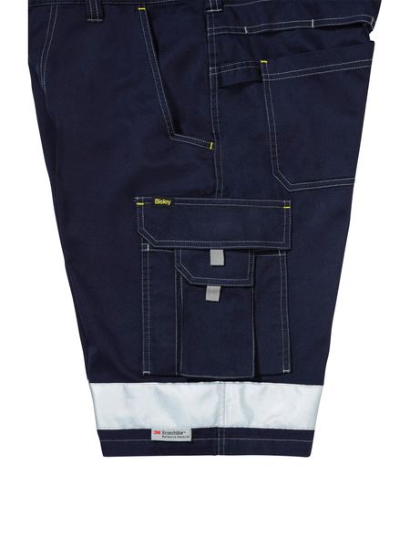 Bisley - Taped Cool Vented Lightweight Cargo Short_Navy - BSHC1432T