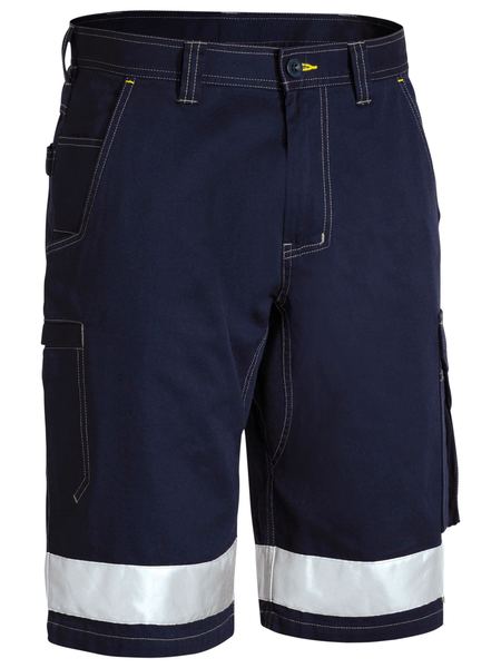 Bisley - Taped Cool Vented Lightweight Cargo Short_Navy - BSHC1432T
