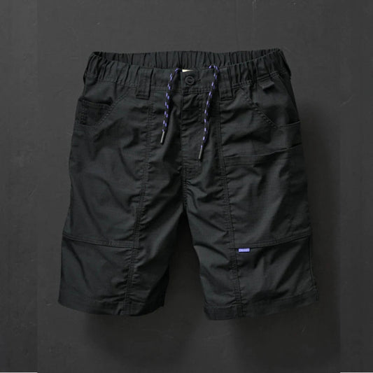 x/dmg - US-4_X-Utility Tech Short Elastic Waist_Black